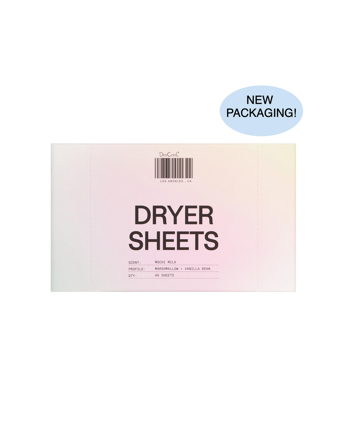 Dryer Sheets in Mochi Milk