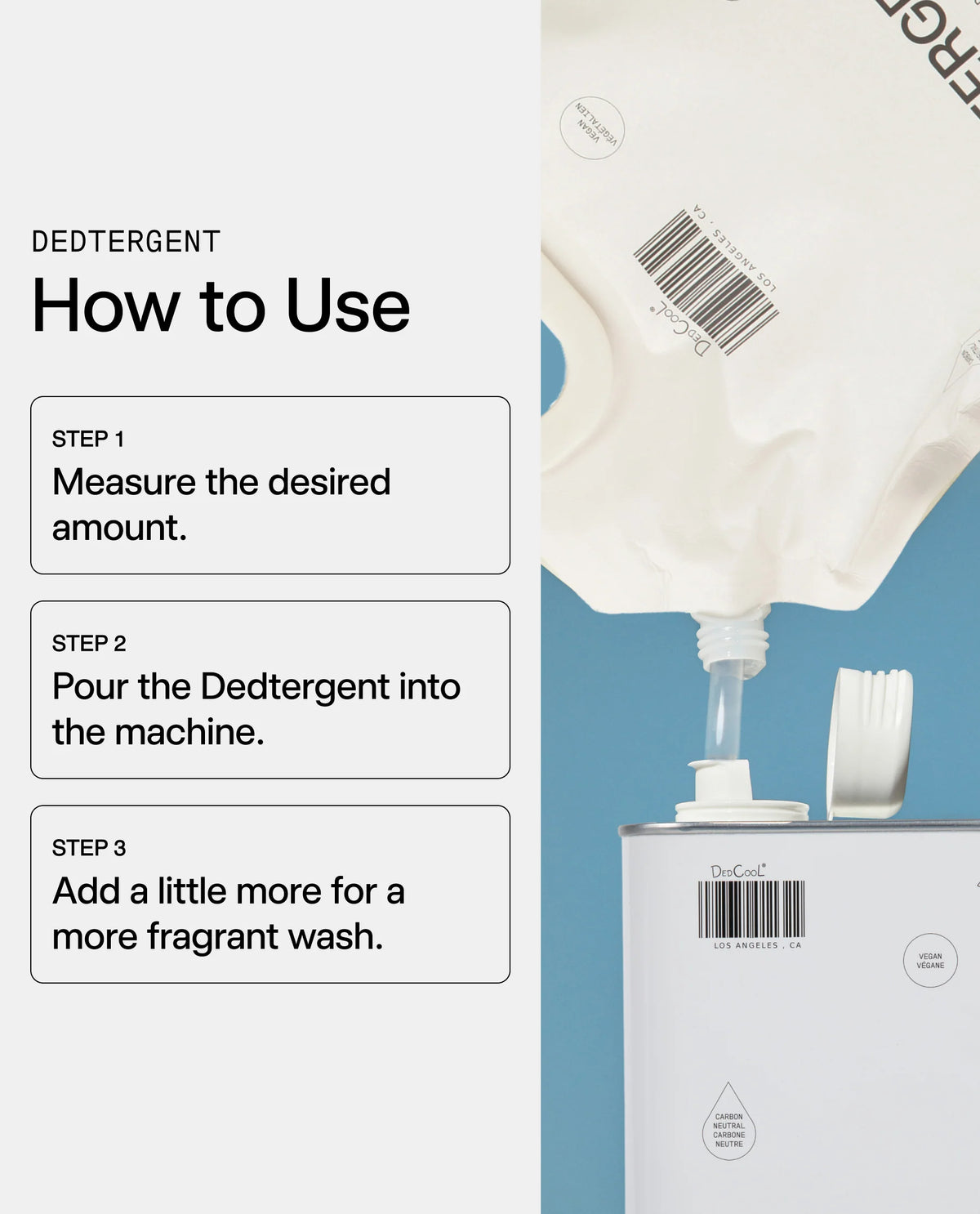 Dedtergent Refill Mochi Milk