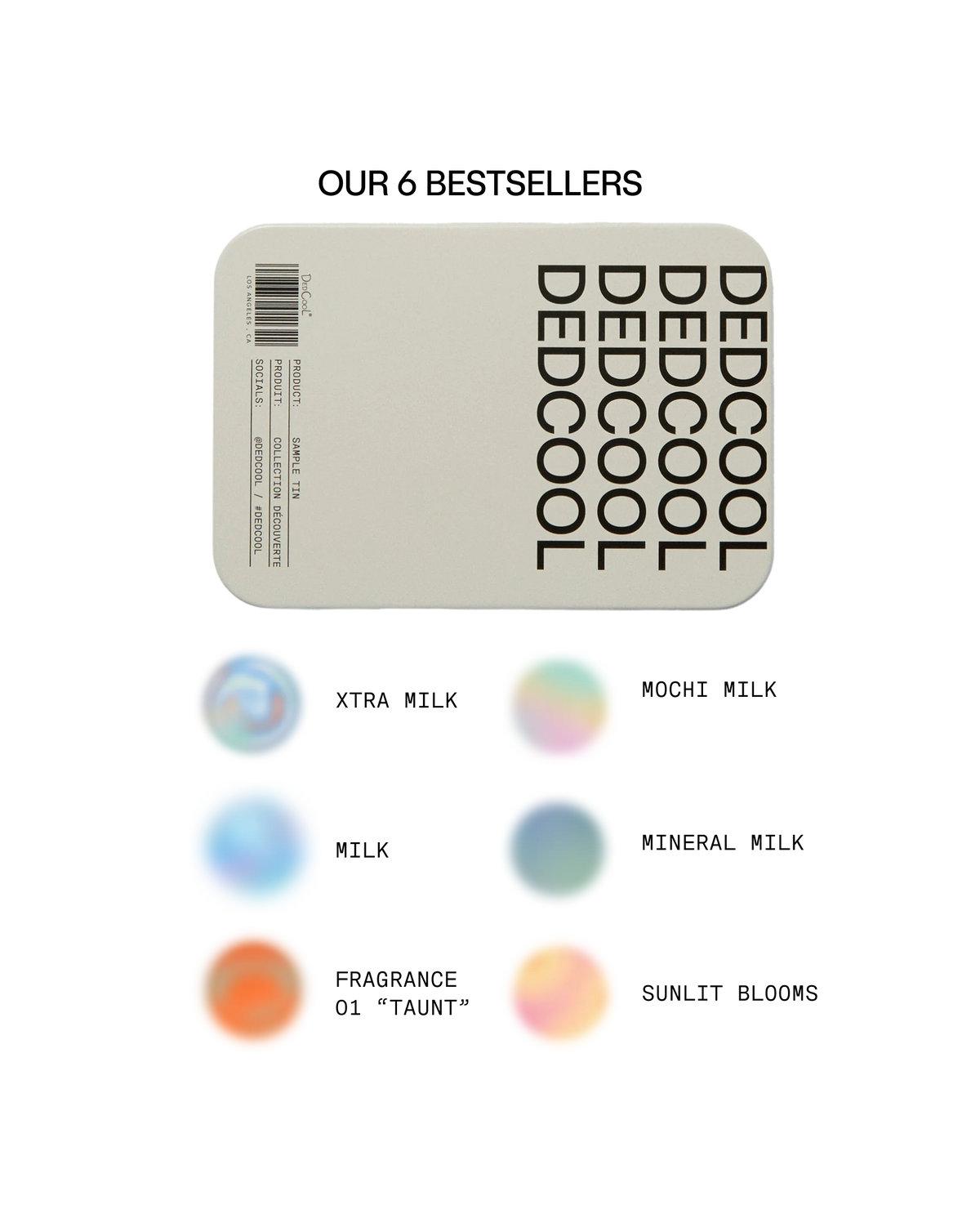 Best Sellers Sample Pack + 20% off your first Fragrance