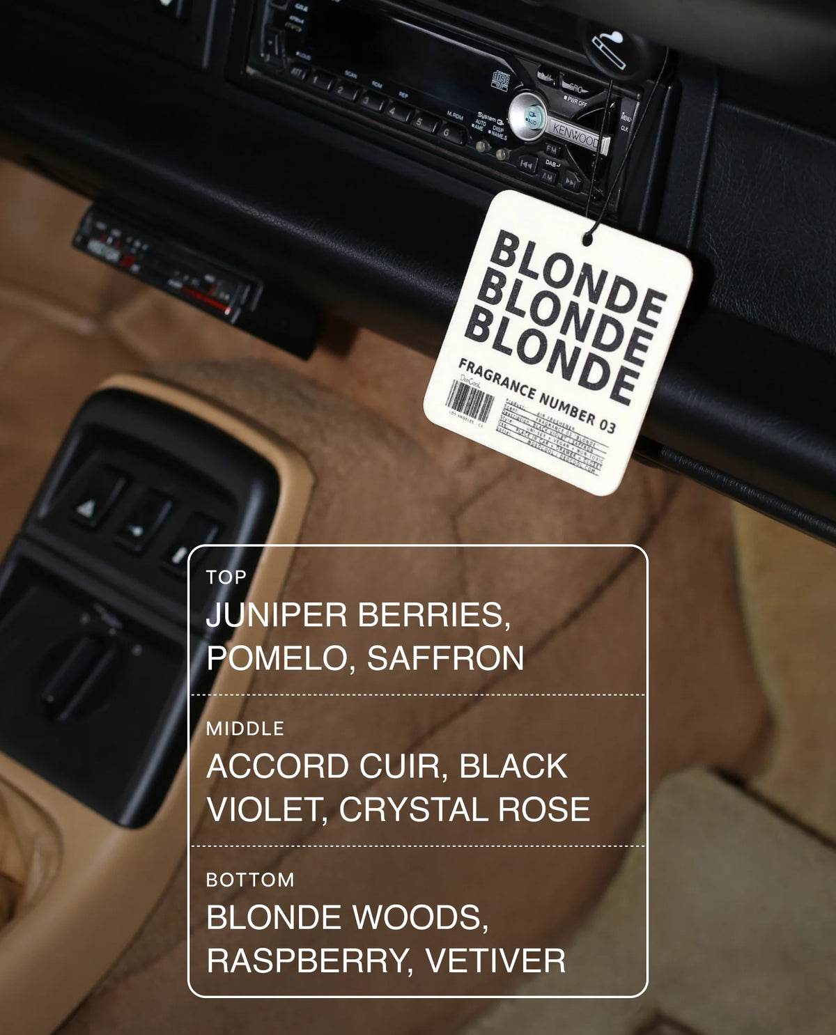 Air Freshener 03 "Blonde"