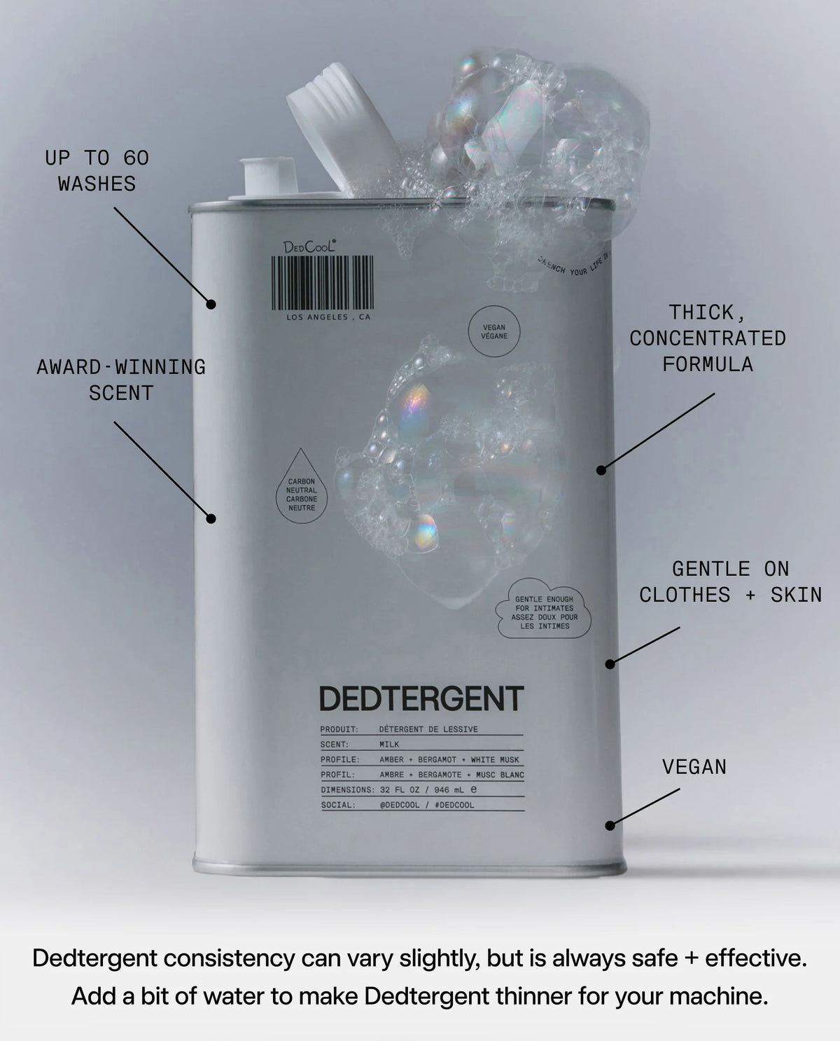 Dedtergent Milk
